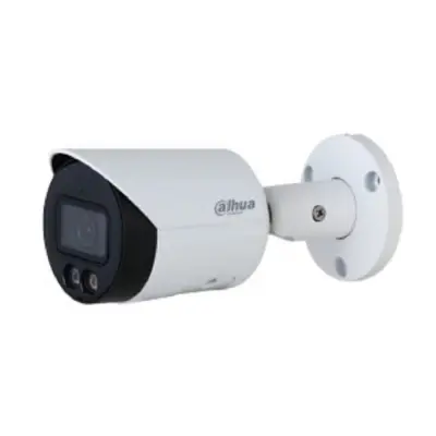 DAHUA DH-IPC-HFW2849SP-S-IL-0280B Уличная цилиндрическая IP-видеокамера SmartDualLight 8Мп, 1/2.7” CMOS, объектив 2.8мм, видеоаналитика, микрофон, ИК 30м, LED 30м, IP67, металл