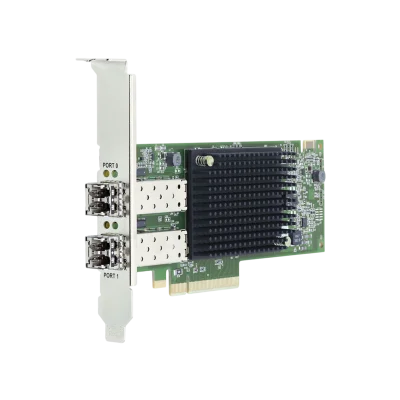 Emulex LPe35002-M2 Gen 7 (32/64GFC), 2-port,  32Gb/s, PCIe Gen4 x8, трансиверы установлены, LP+FH brackets, OEM