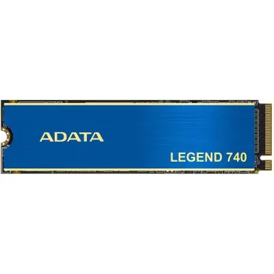 M.2 2280 250GB ADATA LEGEND 740 Client SSD [ALEG-740-250GCS] PCIe Gen3x4 with NVMe, 2300/1300, IOPS 90/150K, MTBF 2M, 3D NAND, 150TBW, 0,33DWPD, RTL (935823)