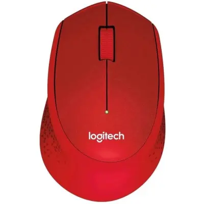 Мышь Logitech M280 красный оптическая (1000dpi) беспроводная USB (2but)