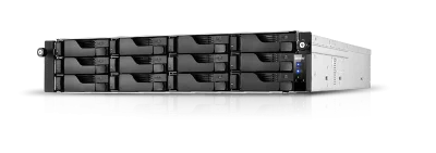 Сетевое хранилище ASUSTOR AS6512RD 12Bay/Intel Atom C3538, 2.1GHz/8GB DDR4/noHDD,LFF(HDD,SSD),/2x1GbE(LAN)/4xUSB3.2