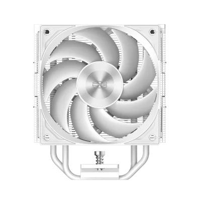 Кулер для процессора/ CPU Cooler PCCooler RZ500 WH (250W, 4-pin PWM, 155mm, Al/Cu, 5x6mm, 1x120mm, 86.73CFM, 32dBA, 2200RPM, S: 1851/1700/1200/115X, AM5/AM4, white)