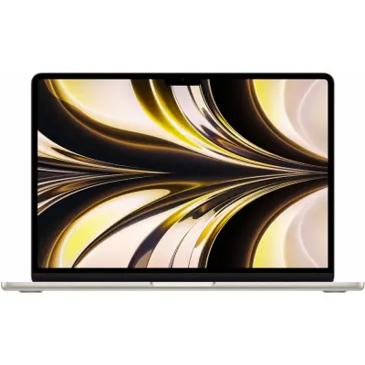 Apple MacBook Air 13-inch Mid 2022 [MC7W4ZP/A] (КЛАВ.РУС.ГРАВ.) Starlight 13.6" Liquid Retina {(2560x1600) M2 8C CPU 8C GPU/16GB/256GB SSD/рекоменд.переходник 11007065}
