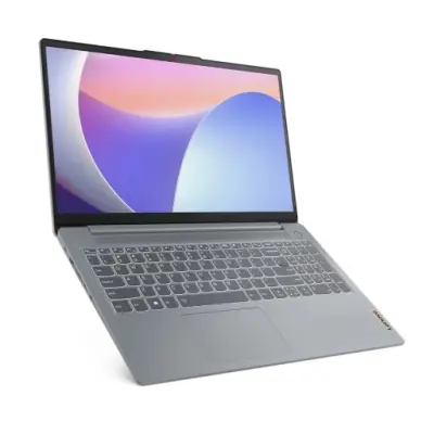 Ноутбук Lenovo IdeaPad Slim 3 15AMN8 Ryzen 3 7320U 8Gb SSD256Gb AMD Radeon 610M 15.6" IPS FHD (1920x1080) noOS grey WiFi BT Cam (82XQ00B5PS)
