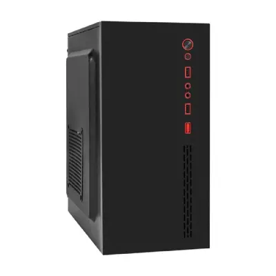 Exegate EX298159RUS Корпус Minitower ExeGate BAA-403 (mATX, без БП, 2*USB, HD Audio, черный)