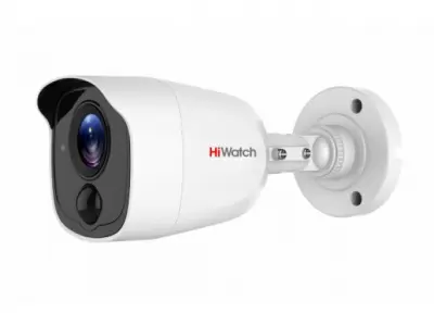 Камера видеонаблюдения аналоговая HiWatch DS-T210(B) 2.8-2.8мм HD-TVI цв. корп.:белый (DS-T210(B) (2.8 MM))