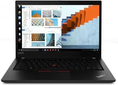 Ноутбук Lenovo ThinkPad T14 Gen 1 Ryzen 7 Pro 4750U 16Gb SSD512Gb AMD Radeon 14" TN FHD (1920x1080) Windows 10 Professional 64 black WiFi BT Cam