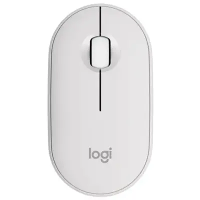 910-007013 Мышь  Logitech Wireless Mouse Pebble 2 M350S TONAL WHITE