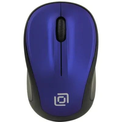 Oklick 665MW черный/синий оптическая (1000dpi) беспроводная USB (3but) [1025132]