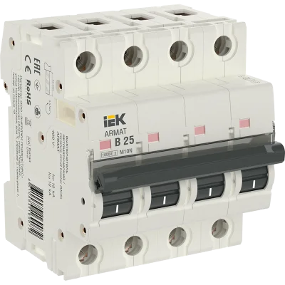 ARMAT Авт. выкл. M10N 4P B 25А IEK