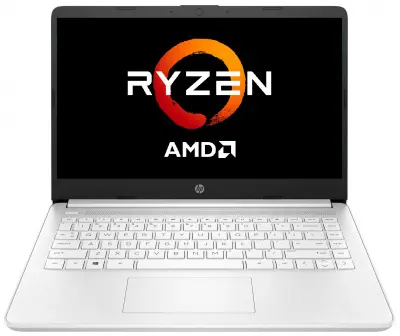 HP 14s-fq0032ur [22M94EA] White 14" {FHD Ryzen 3 3250U/8Gb/256Gb SSD/W10}