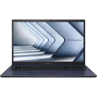 Ноутбук Asus ExpertBook B1 B1502CVA-BQ0973X Core i7 1355U 16Gb SSD1Tb Intel UHD Graphics 15.6" IPS FHD (1920x1080) Windows 11 Professional black WiFi BT Cam (90NX06X1-M013Z0)