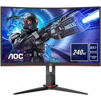 LCD AOC 27" Gaming C27G2ZE {VA 1920x1080 240Hz 0.5ms 300cd 16:9 3000:1 8bit 2xHDMI2.0 DisplayPort1.2 FreeSync VESA}