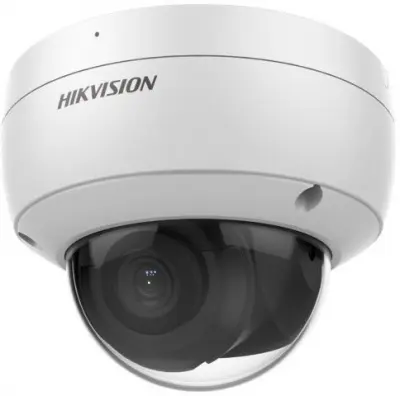 Камера видеонаблюдения IP Hikvision DS-2CD2123G2-IU(2.8mm) 2.8-2.8мм цветная корп.:белый