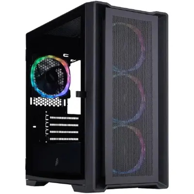 1STPLAYER TRILOBITE T4 MESH ARGB Black / mATX / 4x120mm ARGB fans / T4-BK-4FS7
