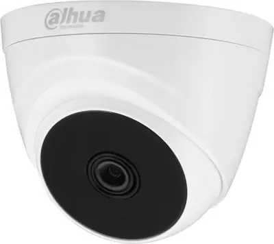 Камера видеонаблюдения аналоговая Dahua DH-HAC-T1A51P-0280B-S2 2.8-2.8мм HD-CVI HD-TVI цв. корп.:белый