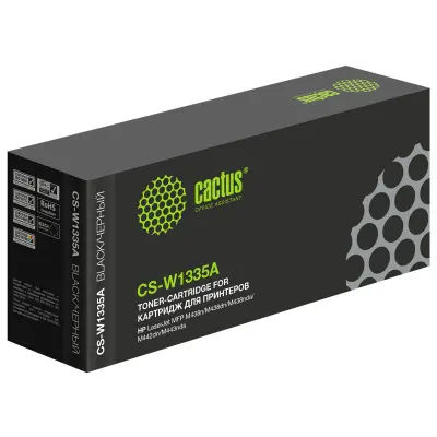 -/ Картридж лазерный Cactus CS-W1335A W1335A черный (7400стр.) для HP LJ MFP M438n/M438dn/M438nda/M442d