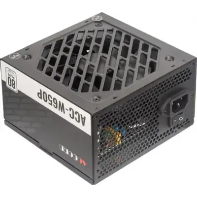 Accord ACC-W650P ATX 650W ACC-W650P 80+ white (20+4pin) 120mm fan 6xSATA RTL