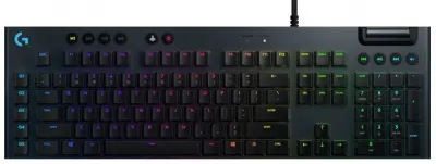 Клавиатура Logitech G815 Tactile механическая черный USB Multimedia for gamer LED