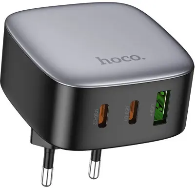 Сетевое зар./устр. Hoco CS33A 30W 3A+2.5A+2A+1.5A (PD+QC+AFC) USB/2xUSB Type-C универсальное черный