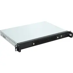Procase UM130-B-0, Корпус 1U rear/front-access server case, черный, без блока питания, глубина 300мм,  MB 9.6"x9.6"