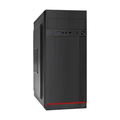 Exegate EX290188RUS Корпус Miditower ExeGate AA-442U2-AA400 (ATX, AA400 8 см, 1*USB+2*USB3.0, аудио, черный)