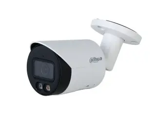 DAHUA DH-IPC-HFW2249SP-S-IL-0280B Уличная цилиндрическая IP-видеокамера SmartDualLight 2Мп, 1/2.8” CMOS, объектив 2.8мм, видеоаналитика, микрофон, ИК 30м, LED 30м, IP67, металл