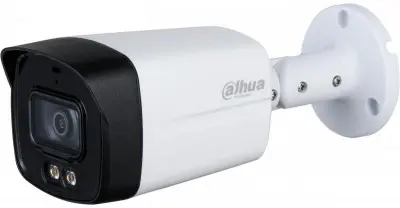 Камера видеонаблюдения аналоговая Dahua DH-HAC-HFW1239TLMP-LED-0280B 2.8-2.8мм HD-CVI цв. корп.:белый