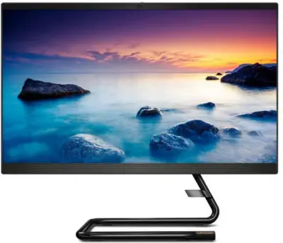 Моноблок Lenovo IdeaCentre 3 22IIL5 21.5" Full HD i3 1005 G1 (1.2)/4Gb/SSD256Gb/UHDG/CR/Windows 10/GbitEth/WiFi/BT/65W/клавиатура/мышь/Cam/черный 1920x1080