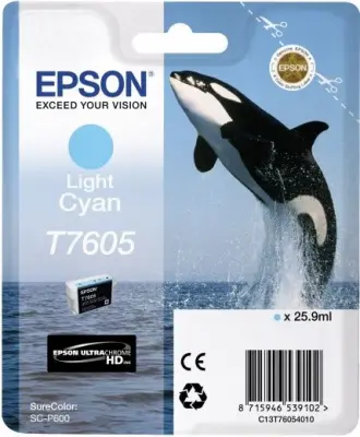 EPSON C13T76054010 SC-P600 Light Cyan (cons ink)
