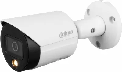 Камера видеонаблюдения IP Dahua DH-IPC-HFW2439SP-SA-LED-0280B-S2 2.8-2.8мм цв. корп.:белый (DH-IPC-HFW2439SP-SA-LED-0280B)