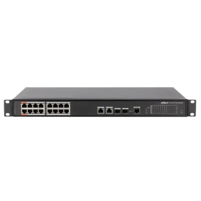 DAHUA DH-PFS4218-16ET-240 16-портовый управляемый коммутатор с РоЕ, уровень L2