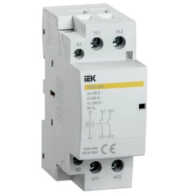 Контактор модульный КМ63-11М AC IEK
