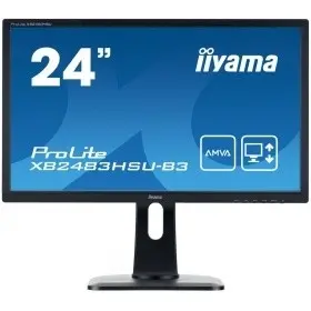 IIYAMA 24" XB2483HSU-B3(C) черный {AMVAA LED 1920x1080 4ms 16:9 3000:1 250cd 178/178 D-Sub HDMI DisplayPort 2Wx2}