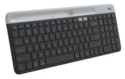 Клавиатура Logitech K580 черный/серый USB беспроводная BT/Radio