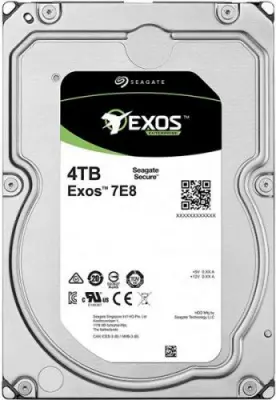 4TB Seagate HDD Server Exos 7E8 (ST4000NM005A) {SAS 12Gb/s, 7200 rpm, 256mb buffer, 3.5"}