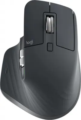 910-005694/910-006559/910-006565 Мышь Logitech MX Master 3S Mouse Graphite Wireless графитовый оптическая (4000dpi) беспроводная BT/Radio USB (5but)