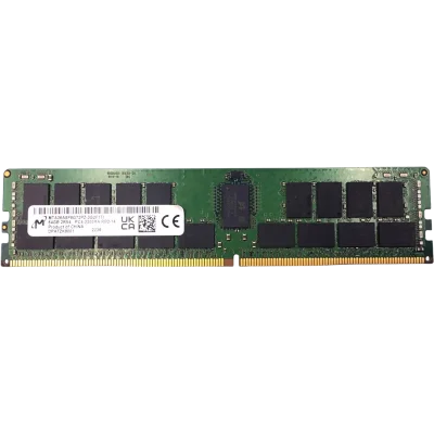 Память оперативная/ Micron 64GB DDR4 3200 MT/s CL22 2Rx4 ECC Registered DIMM 288pin pulled