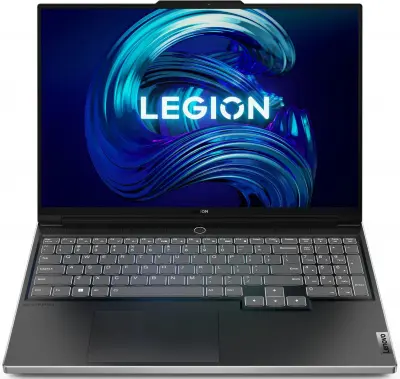Ноутбук Lenovo Legion S7 16IAH7 Core i7 12700H 16Gb SSD512Gb NVIDIA GeForce RTX 3060 6Gb 16" IPS WUXGA (1920x1200) noOS grey WiFi BT Cam (82TF0002RK)