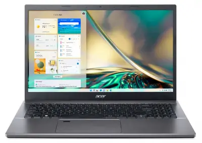 Ноутбук Acer Aspire 5 A515-56G-559R Core i5 1135G7 8Gb SSD512Gb NVIDIA GeForce MX450 2Gb 15.6" IPS FHD (1920x1080) Eshell silver WiFi BT Cam (NX.AT2EM.005)