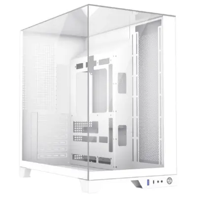 GameMax Корпус Infinity Plus WH без БП (Midi Tower, ATX, Белый, USB 3.0+Type C, Зак. стекло)