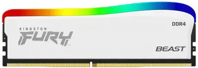 Память DDR4 8GB 3200MHz Kingston KF432C16BWA/8 Fury Beast RGB RTL Gaming PC4-25600 CL16 DIMM 288-pin 1.35В single rank с радиатором Ret