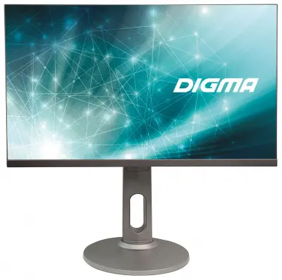 Монитор Digma 27" DM-MONB2708 черный IPS LED 5ms 16:9 HDMI M/M матовая HAS Piv 1000:1 300cd 178гр/178гр 2560x1440 DP 2K USB 4.93кг