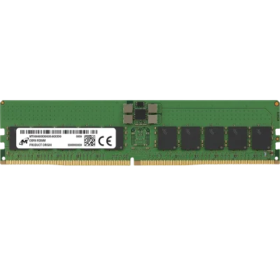 Память оперативная/ Micron 32GB DDR5 4800MT/s CL40 ECC Registered DIMM 288pin