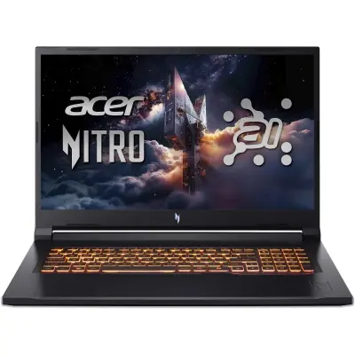 Acer Nitro V 17 AI ANV17-41-R9Q9 [NH.QYVCD.007] Black  17.3" {QHD Ryzen 7 260/ 16Gb /SSD1Tb/ RTX 5060 8Gb/noOs}