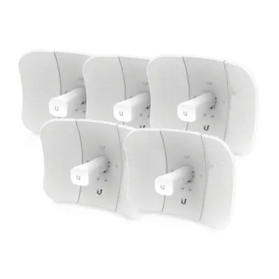 Точка доступа Wi-Fi Ubiquiti airMAX LiteBeam 5AC Радиоустройство 5 ГГц, PtP/CPE, airMAX ac, MIMO 2х2, 20дБи (!!!5шт. в упаковке!!!)