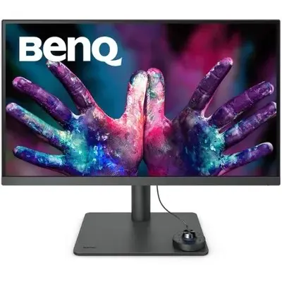 LCD BenQ 27" PD2705U {IPS 3840x2160 60Hz 5ms 1200:1 350cd HDMI DisplayPort 3xUSB3.0 USB-C(65W) Thunderbolt3 Speakers HAS Pivot}