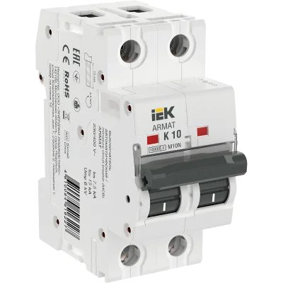 ARMAT Авт. выкл. M10N 2P K 10А IEK