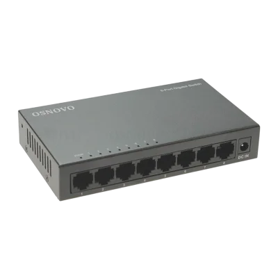 Коммутатор Osnovo SW-8G (L2) 8x1Гбит/с неуправляемый