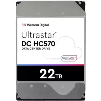 22Tb WD Ultrastar DC HC570 0F48155 7200 6Gb/s 512Mb WUH722222ALE6L4 SATA3